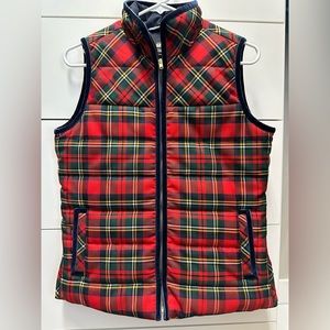 J Crew Tartan Vest